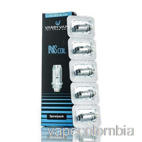 Kit Completo De Vape Vandy Vape Ns Bobinas De Repuesto De Pluma 1.2ohm Ss316l